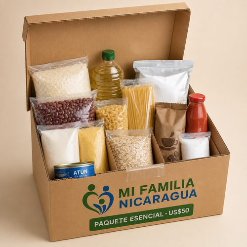 Paquete Esencial Mi Familia Nicaragua - US$50