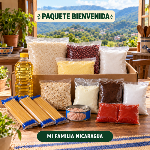 Paquete Bienvenida de Mi Familia Nicaragua